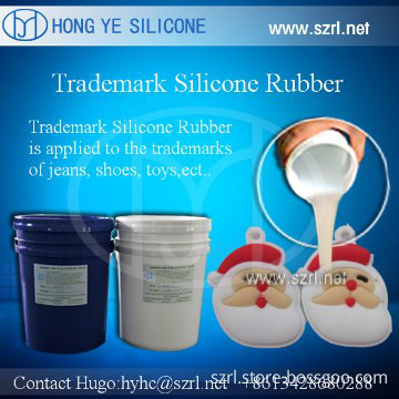 Liquid silicone rubber for trademark making